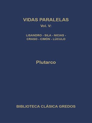 cover image of Vidas paralelas V